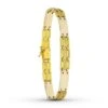 Pulsera De Oro Blanco Y Amarillo De 18 Kilates PM-7000452 -FALOMIR Tienda de ventas pulsera de oro blanco y amarillo de 18 kilates pm 7000452