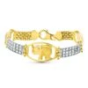 Pulsera De Oro De 18 Kilates PM-14000019 -FALOMIR Tienda de ventas pulsera de oro de 18 kilates pm 14000019