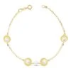 Pulsera De Oro De 18k PM-16532 -FALOMIR Tienda de ventas pulsera de oro de 18k 54
