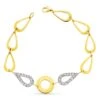Pulsera De Oro De 18k PM-13000080 -FALOMIR Tienda de ventas pulsera de oro de 18k 7