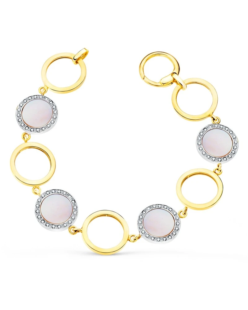 Pulsera De Oro De 18k PM-13000152 3 Pulsera De Oro De 18k PM-13000152