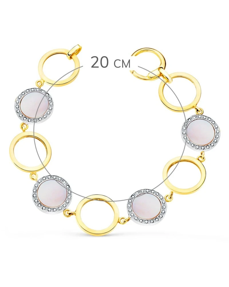 Pulsera De Oro De 18k PM-13000152 5 Pulsera De Oro De 18k PM-13000152 - Imagen 3