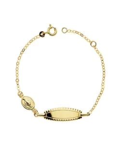 Pulsera Esclava Para Bebé Oro 18k PM-25000111