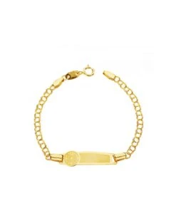 Pulsera Esclava Para Bebé Oro 18k PM-17000089