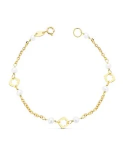 Pulsera Para Bebé Oro 18k PM-16340