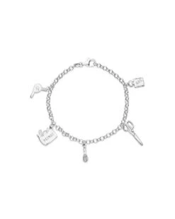 PULSERA PELUQUERA EN PLATA