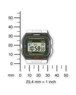 RELOJ CASIO RETRO A163WA-1QES -FALOMIR Tienda de ventas reloj casio retro 8
