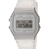 RELOJ CASIO VINTAGE BLANCO TRANSPARENTE F-91WS-7EF -FALOMIR Tienda de ventas reloj casio vintage blanco transparente