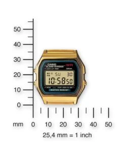 RELOJ CASIO VINTAGE DORADO A159WGEA-1EF -FALOMIR Tienda de ventas reloj casio vintage dorado 3