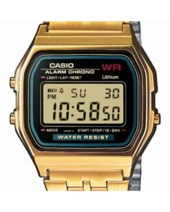 RELOJ CASIO VINTAGE DORADO A159WGEA-1EF -FALOMIR Tienda de ventas reloj casio vintage dorado 6