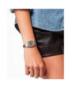 RELOJ CASIO VINTAGE PLATEADO PEQUEÑO LA670WEA-7EF -FALOMIR Tienda de ventas reloj casio vintage plateado pequeno 6