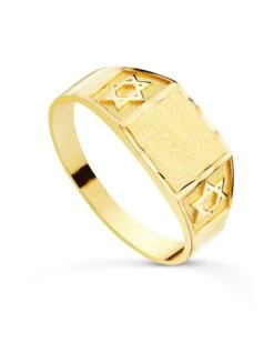 Sello De Comunión Estrella De David Oro 18k PM-25000107