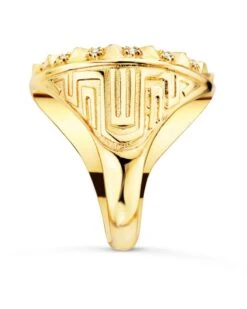 Sello De Oro Amarillo De 18k PM-P90015-1 -FALOMIR Tienda de ventas sello de oro amarillo de 18k 107