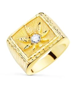 Sello De Oro Amarillo De 18k PM-P703