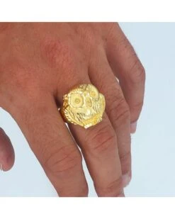 Sello De Oro Amarillo De 18k PM-P704 -FALOMIR Tienda de ventas sello de oro amarillo de 18k 35
