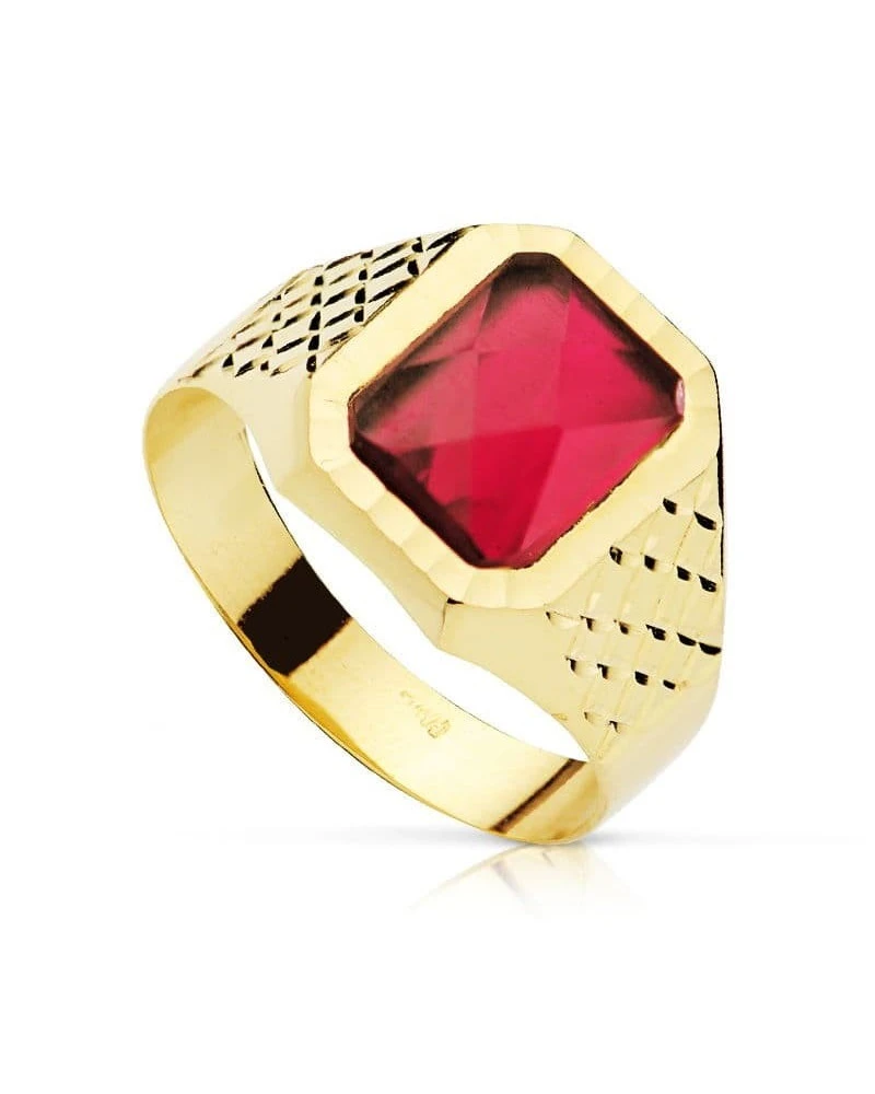 Sello De Oro Amarillo De 18k PM-19429-RO 3 Sello De Oro Amarillo De 18k PM-19429-RO