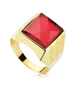 Sello De Oro Amarillo De 18k PM-12766-RO