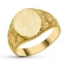 Sello De Oro Amarillo De 18k PM-24000792 -FALOMIR Tienda de ventas sello de oro amarillo de 18k 45