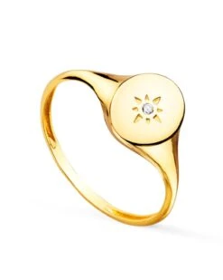 Sello De Oro Amarillo De 18k PM-19619