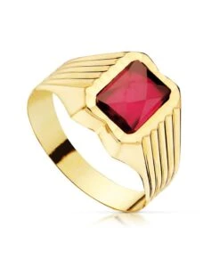 Sello De Oro Amarillo De 9k PM-9K14039-RO