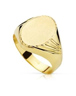 Sello De Oro Amarillo De 9k PM-9K19160