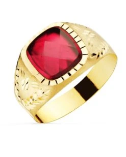 Sello De Oro Amarillo De 9k PM-9K19212-RO