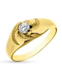 Solitario De Comunión Oro 18k PM-8000075