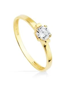 Solitario De Comunión Oro 18k PM-14755-OA