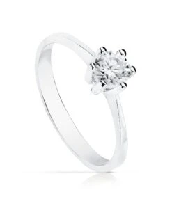 Solitario De Comunión Oro 18k PM-19273-OB