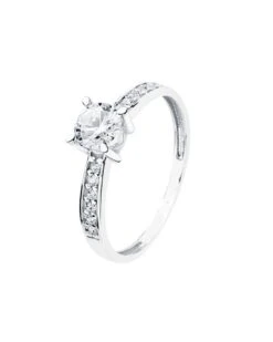 Solitario De Comunión Oro 18k PM-19338-OB