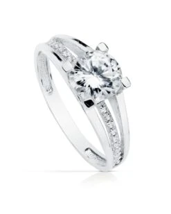 Solitario De Comunión Oro 18k PM-19415-OB