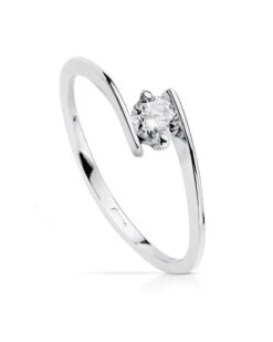 Solitario De Comunión Oro 18k PM-19420-OB