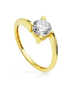 Solitario De Comunión Oro 18k PM-19425-OA