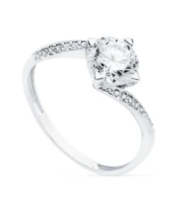 Solitario De Comunión Oro 18k PM-19500-OB