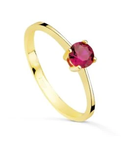 Solitario De Comunión Oro 18k PM-20728-2RO