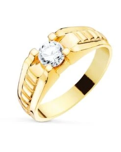 Solitario De Comunión Oro 18k PM-P904026