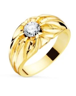 Solitario De Comunión Oro 18k PM-P904407