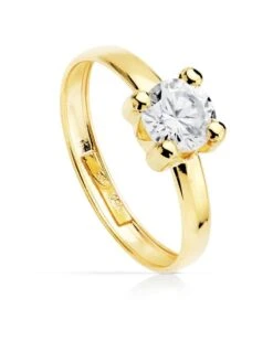 Solitario De Comunión Oro 9k PM-9K19253-OA