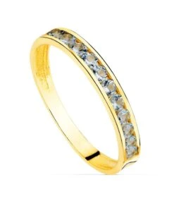 Sortija De Oro Amarillo De 18k PM-12570-AM