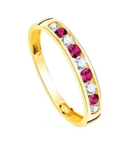 Sortija De Oro Amarillo De 18k PM-14481-CIRO