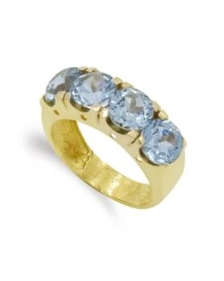 Sortija De Oro Amarillo De 18k PM-12896-AM