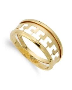 Sortija De Oro Amarillo De 18k PM-14636