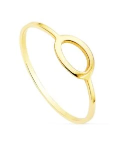 Sortija De Oro Amarillo De 18k PM-19524-OA