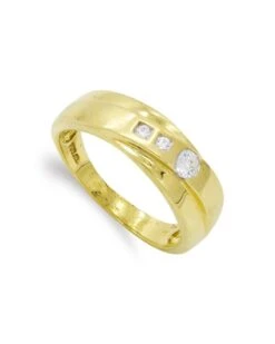 Sortija De Oro Amarillo De 18k PM-12872