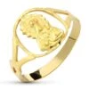 Sortija De Oro Amarillo De 18k PM-14120