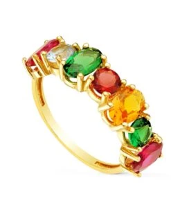 Sortija De Oro Amarillo De 18k PM-19576