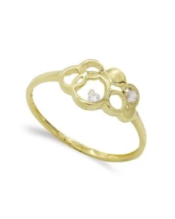 Sortija De Oro Amarillo De 18k PM-14827