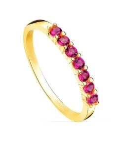 Sortija De Oro Amarillo De 18k PM-19516-RO