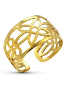 Sortija De Oro Amarillo De 18k PM-14378