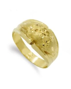 Sortija De Oro Amarillo De 18k PM-7215-2